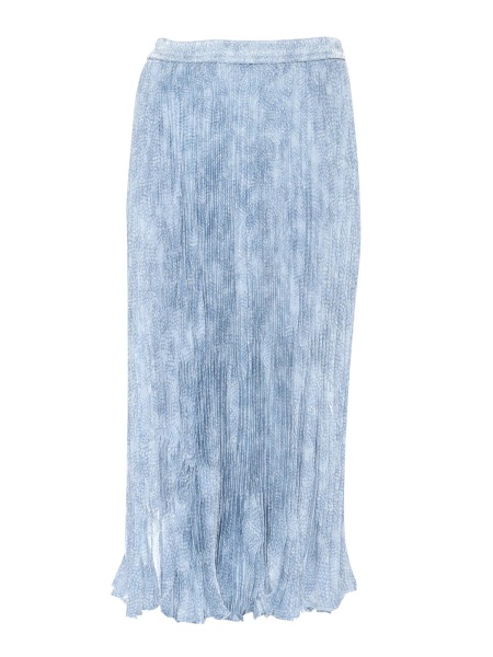 Petal midi skirt