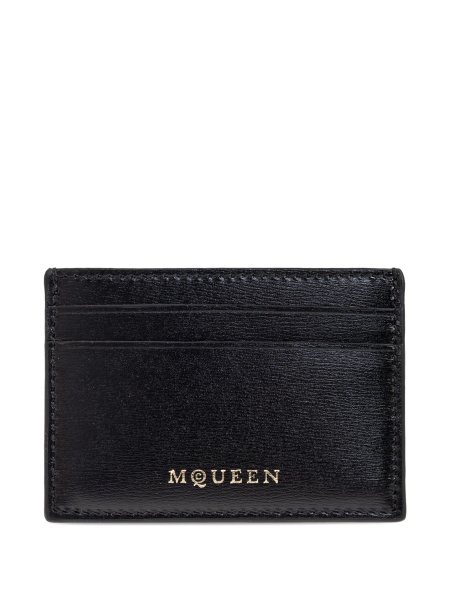 Portofel Alexander McQueen negru din piele
