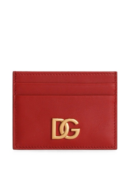 Portofel Dolce & Gabbana rosu din piele