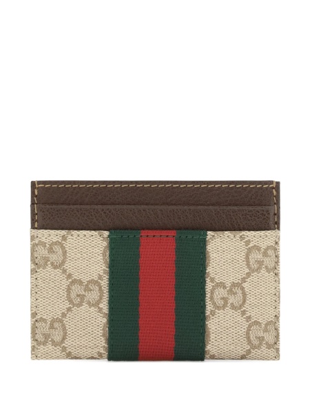 Portofel Gucci neutru din material textil si poliuretan