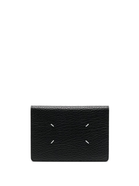 Portofel Maison Margiela negru din piele