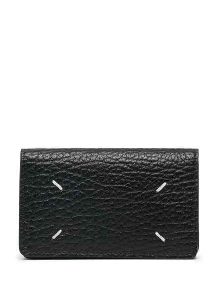 Portofel Maison Margiela negru din piele