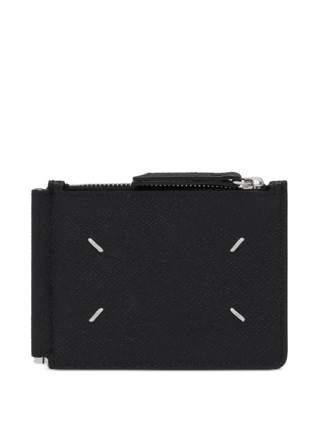 Portofel Maison Margiela negru din piele