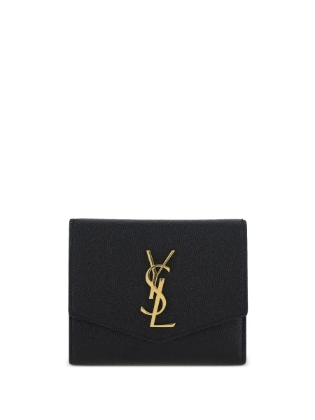 Portofel Saint Laurent negru din piele