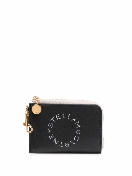 Portofel Stella McCartney negru din poliuretan