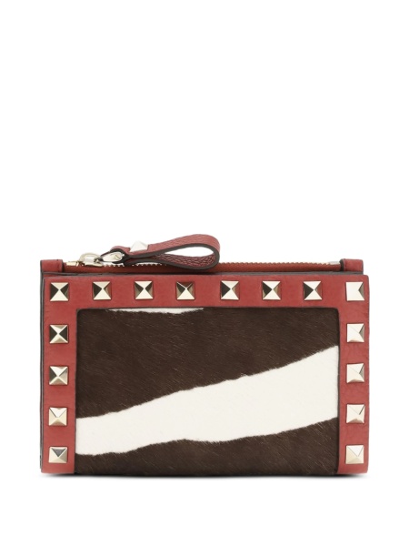 Portofel Valentino Garavani Rockstud rosu