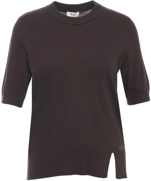 Pulover casual Liu Jo White maro