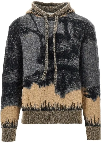 Pulover LANEUS multicolor din mohair