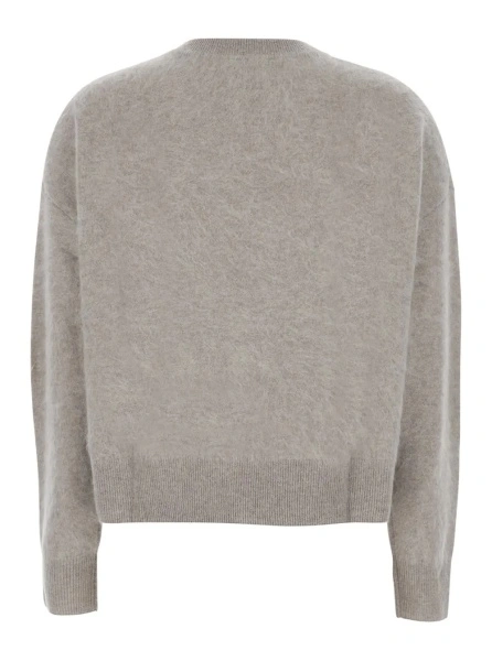 Pulover Soft Goat bej din casmir
