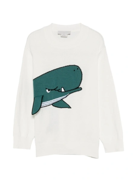 Pulover Stella McCartney alb