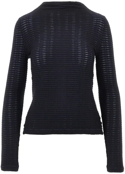 Pulover Striped jacquard jersey top