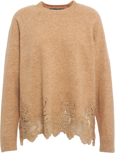 Pulover Sweater with lace details
