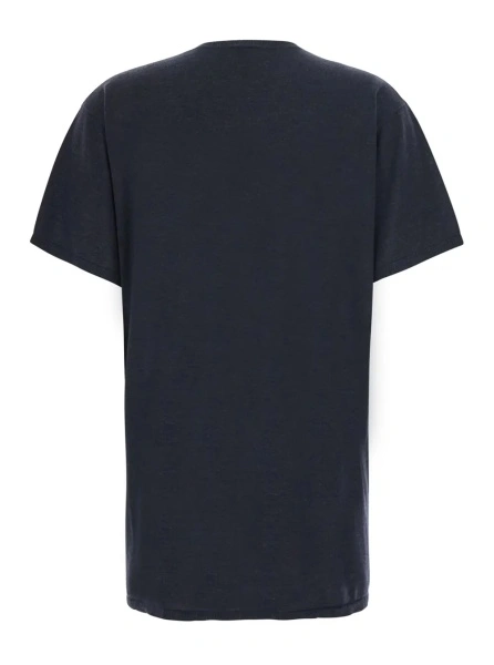 Pulover TOTÊME Grey Sweater with Short Sleeves and Ribbed Trims in Cashmere Blend for Women