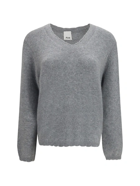 Pulover tricotat Allude gri