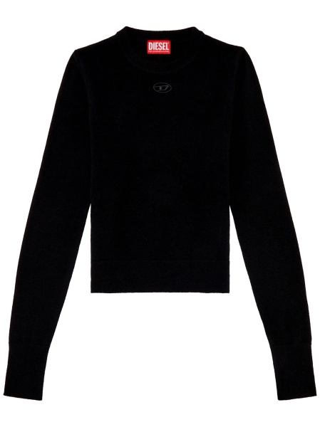 Pulover tricotat Diesel negru