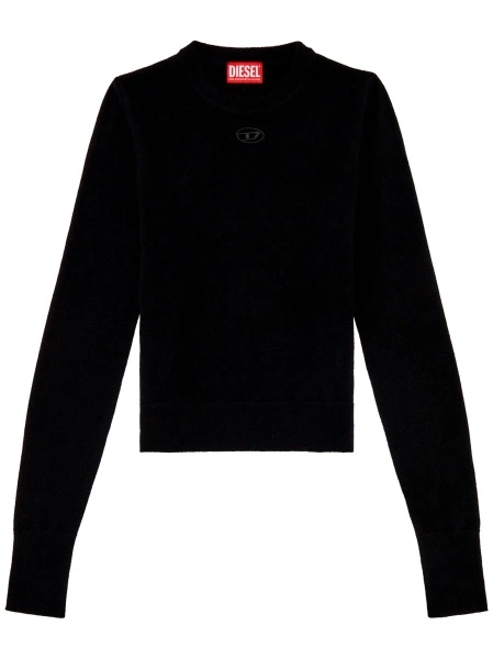 Pulover tricotat Diesel negru