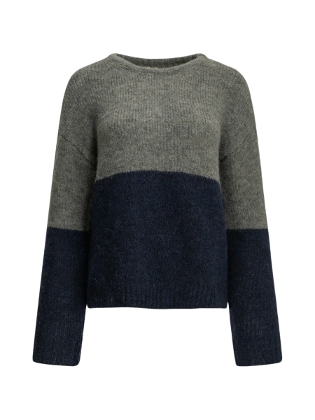 Pulover tricotat INES DE LA FRESSANGE gri
