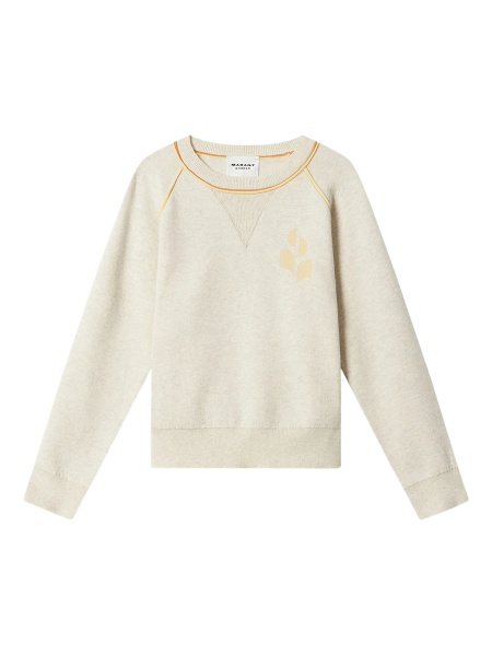 Pulover tricotat ISABEL MARANT ETOILE neutru