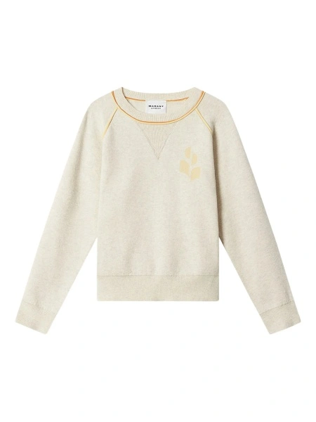 Pulover tricotat ISABEL MARANT ETOILE neutru