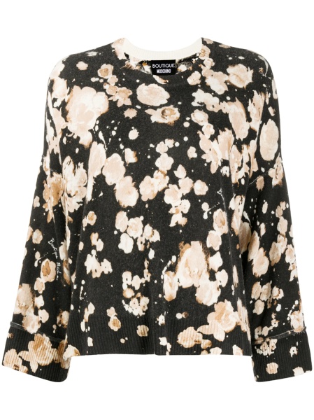 Pulover tricotat LOVE Moschino negru