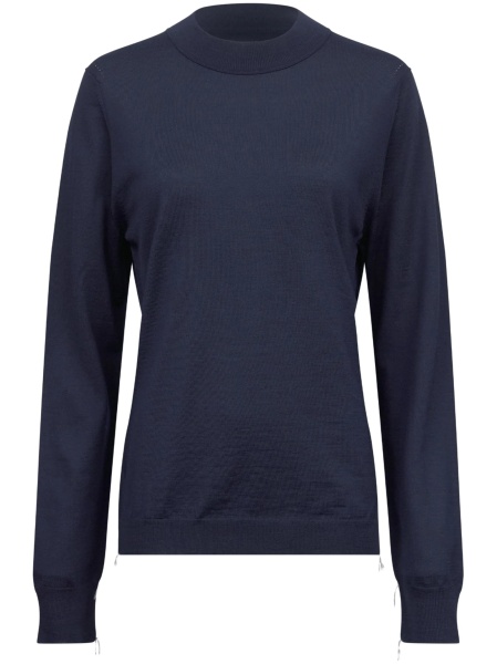 Pulover tricotat Maison Margiela albastru