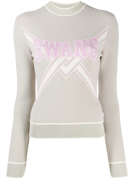 Pulover tricotat Off-White neutru