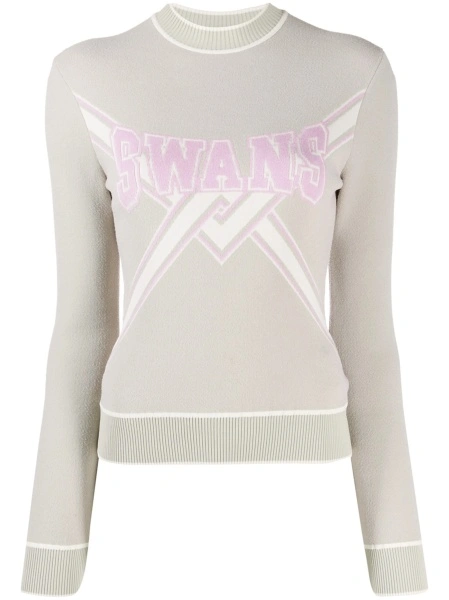 Pulover tricotat Off-White neutru