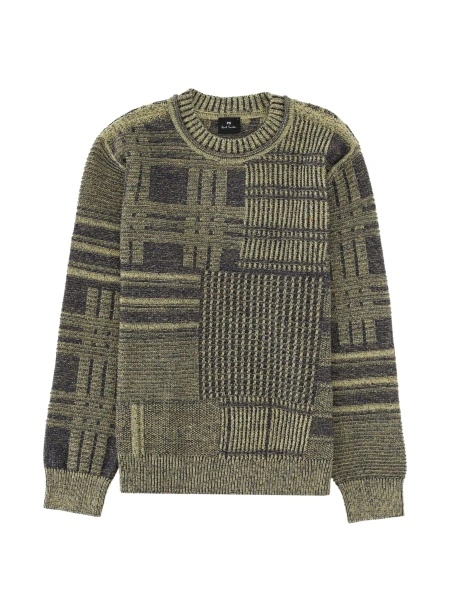 Pulover tricotat Paul Smith verde