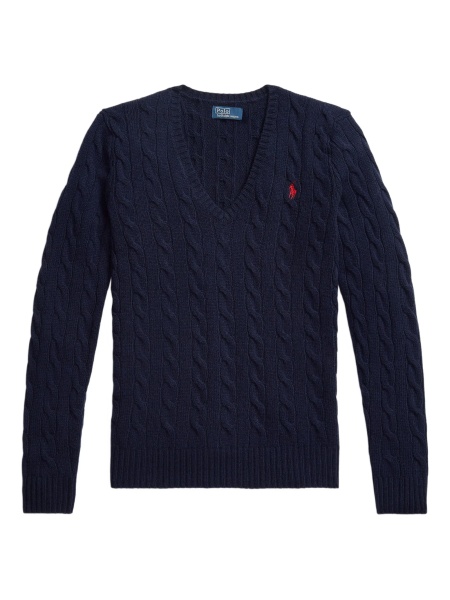 Pulover tricotat Ralph Lauren albastru