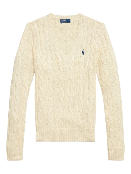 Pulover tricotat Ralph Lauren galben