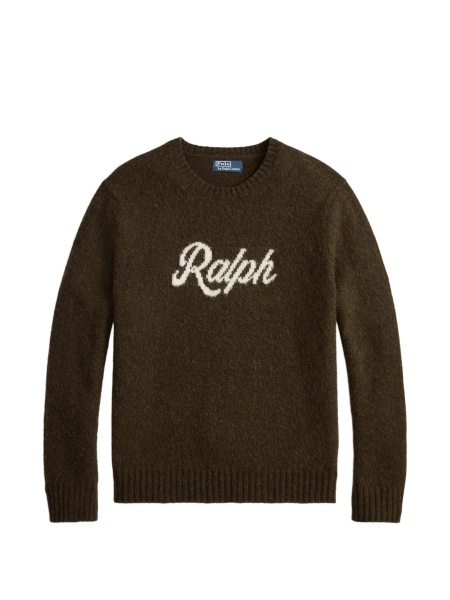 Pulover tricotat Ralph Lauren maro