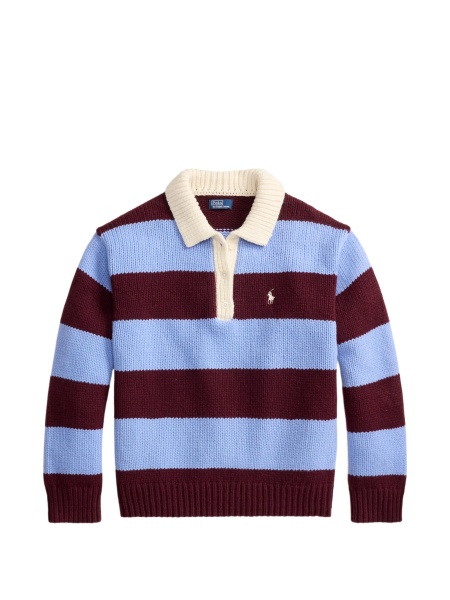 Pulover tricotat Ralph Lauren rosu