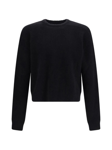 Pulover tricotat Rick Owens negru