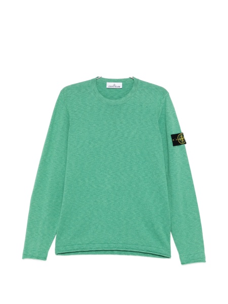 Pulover tricotat Stone Island verde