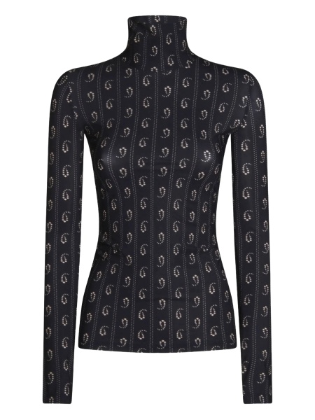 Pulover tricotat Tory Burch albastru