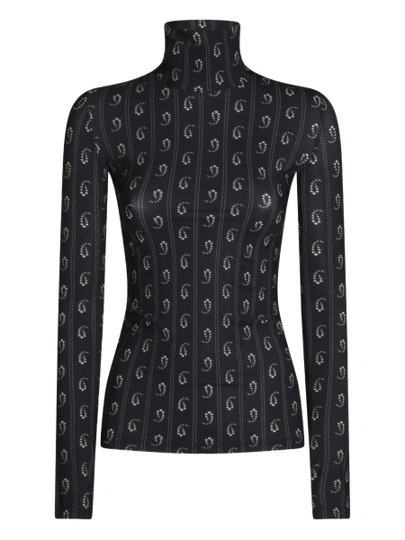 Pulover tricotat Tory Burch albastru
