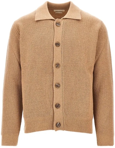 Pulover Upcycled cashmere cardigan