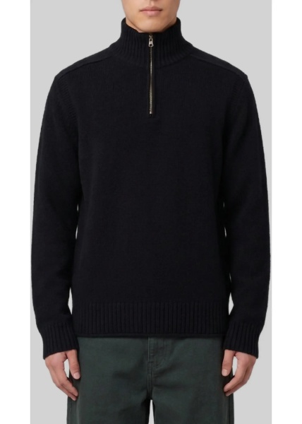 Pulovere Half Zip Turtleneck