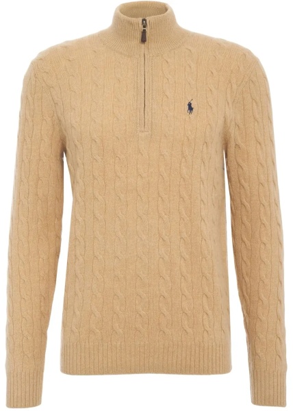 Pulovere Knit sweater with logo embroidery