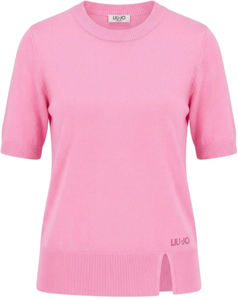 Pulovere Knit top with side slit
