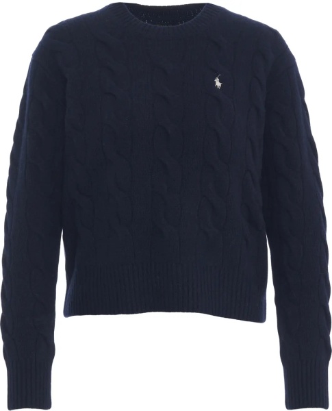 Pulovere Maglione con motivo a trecce