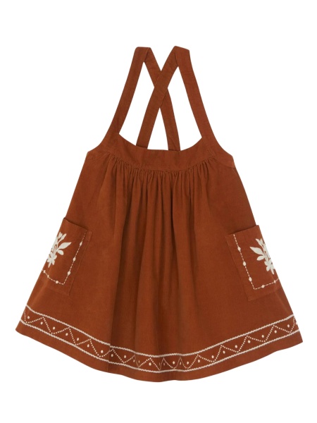 Rochie casual BONTON maro