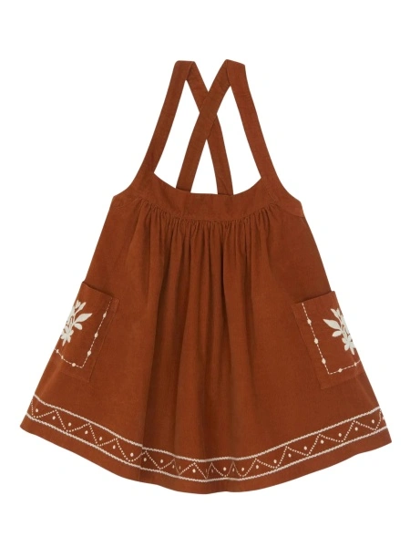 Rochie casual BONTON maro