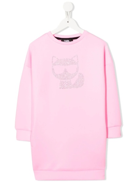 Rochie casual Karl Lagerfeld roz
