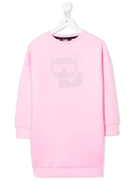 Rochie casual Karl Lagerfeld roz