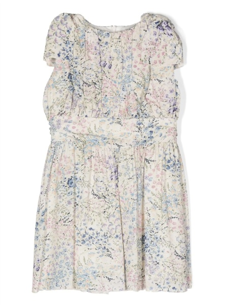Rochie casual SIMONETTA neutra din vascoza