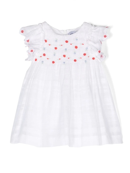 Rochie de eveniment Tartine et Chocolat alba din bumbac