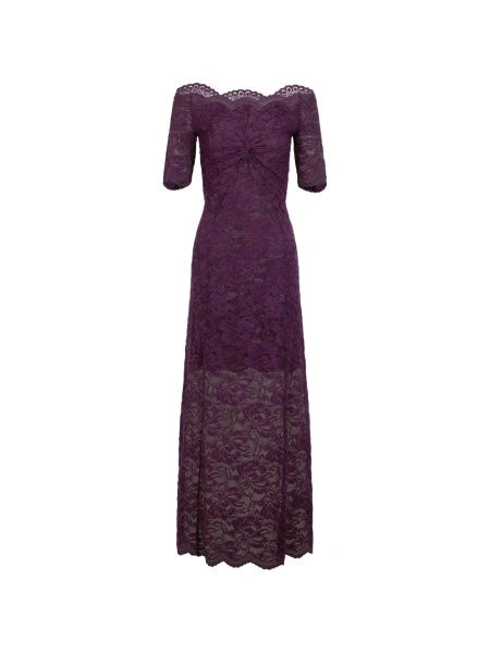 Rochie de seara RABANNE violet din elastan si poliamida