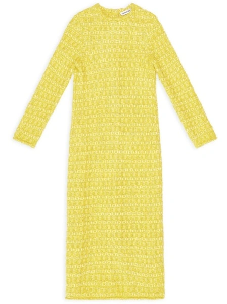 Rochie de zi Balenciaga galbena