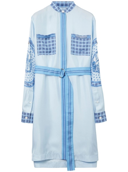Rochie de zi Burberry albastra